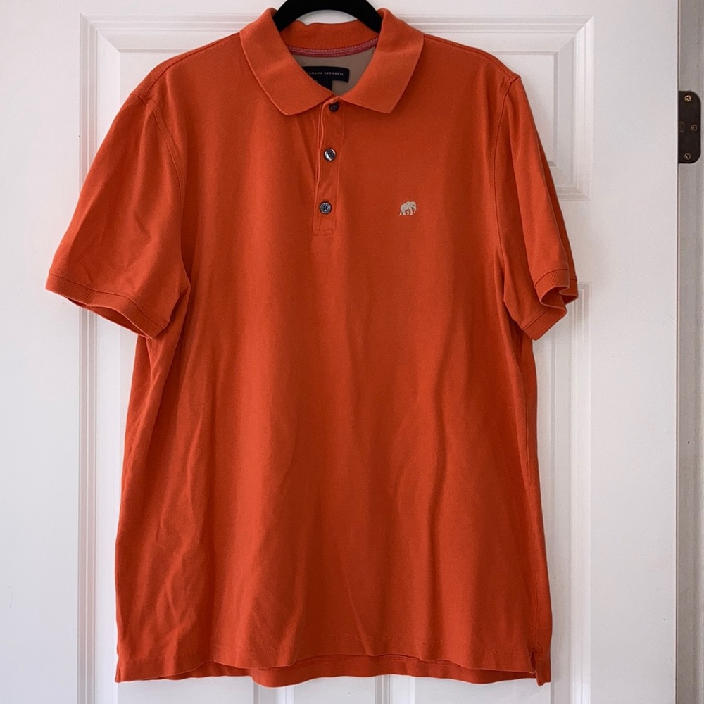Banana Republic pique polo in XL
